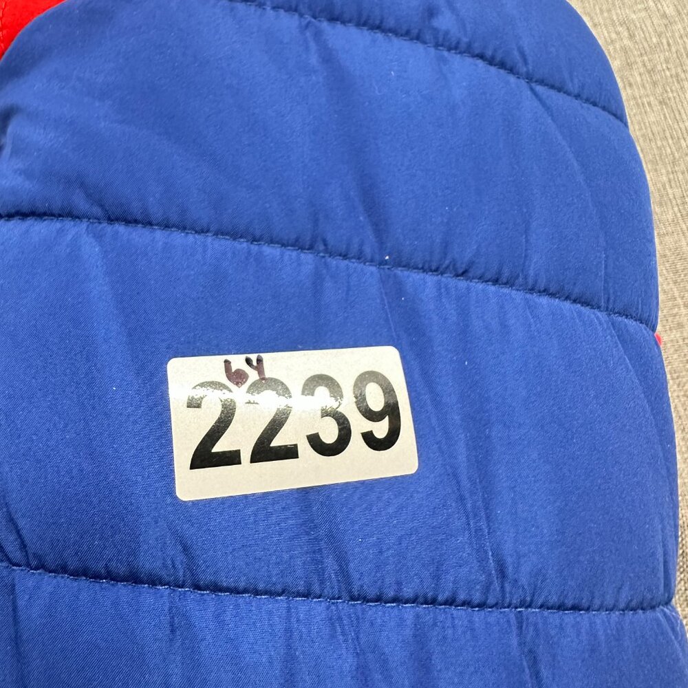 NEW!‎ First Impressions Baby Hooded Snowsuit Winter Jumpsuit Blue Red 18 months - Picture 14 of 14